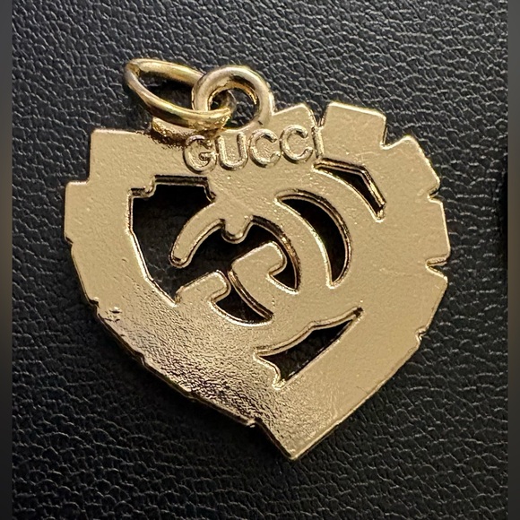 Beautiful Gold Heart Zipper Pull with Pink Stones! - Picture 4 of 4